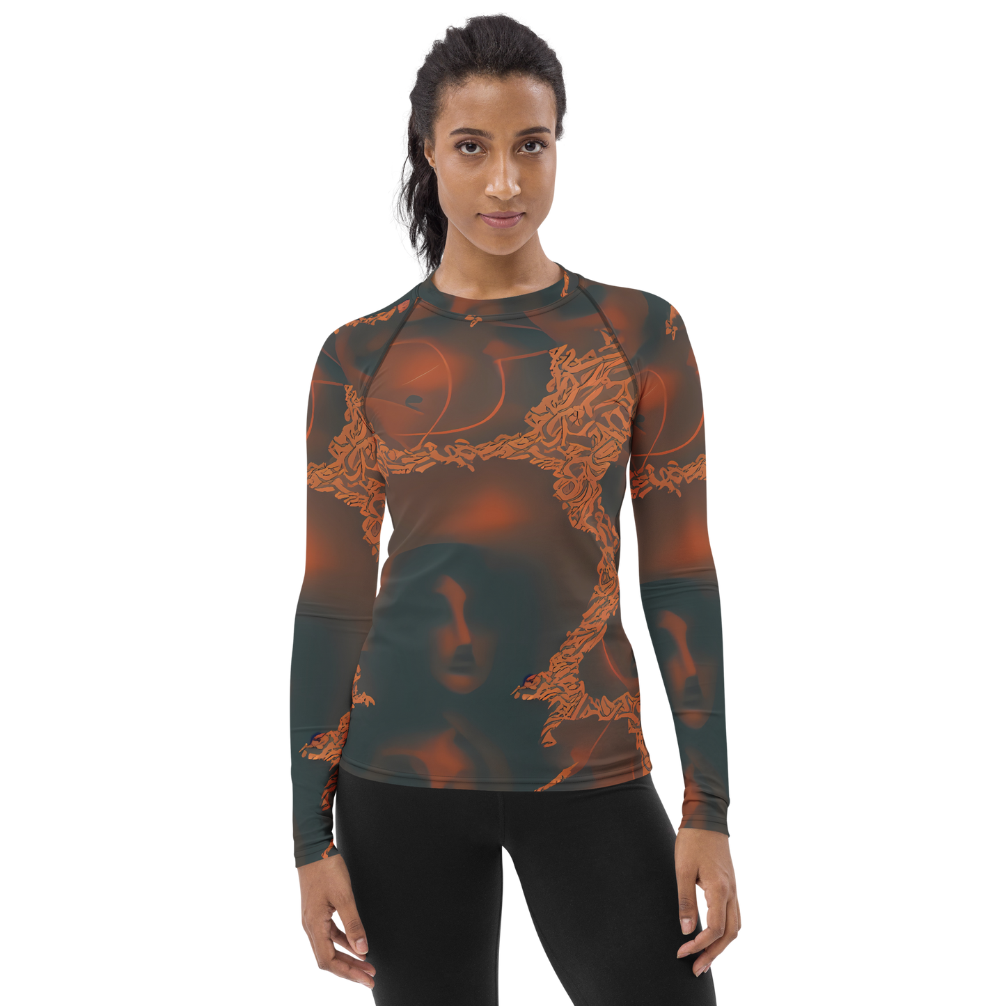 Women's Rash Guard - Chimeric Visage