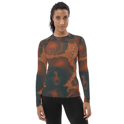 Women's Rash Guard - Chimeric Visage