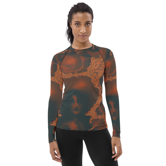 Women's Rash Guard - Chimeric Visage