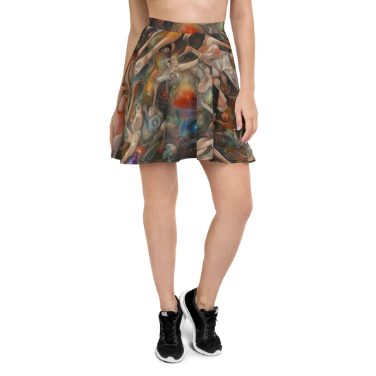 Skater Skirt - Copper Swirl