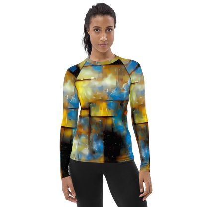 Women's Rash Guard - Kohn Cubism