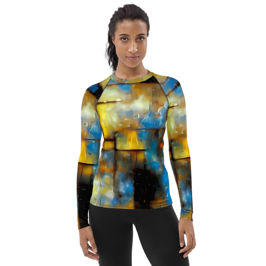 Women's Rash Guard - Kohn Cubism