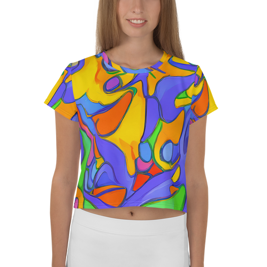 Women's Crop Tee - Joffe Swirl