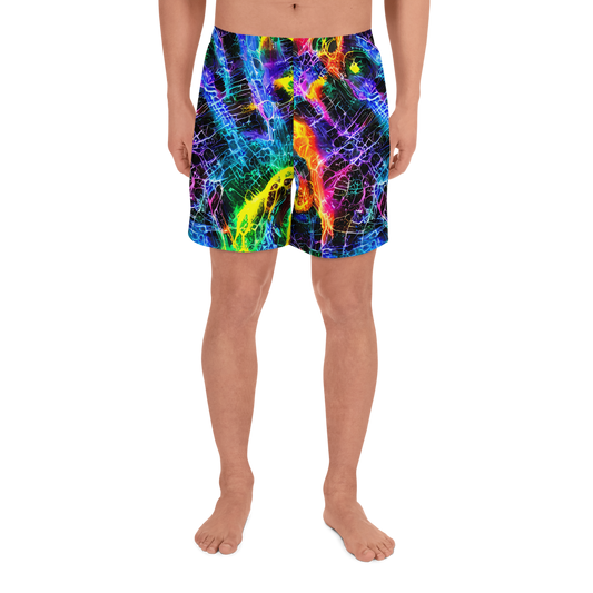 Men's Athletic Shorts - Vivid Veil