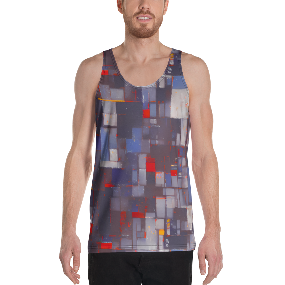 Men's Tank Top - Cubist Rhythm