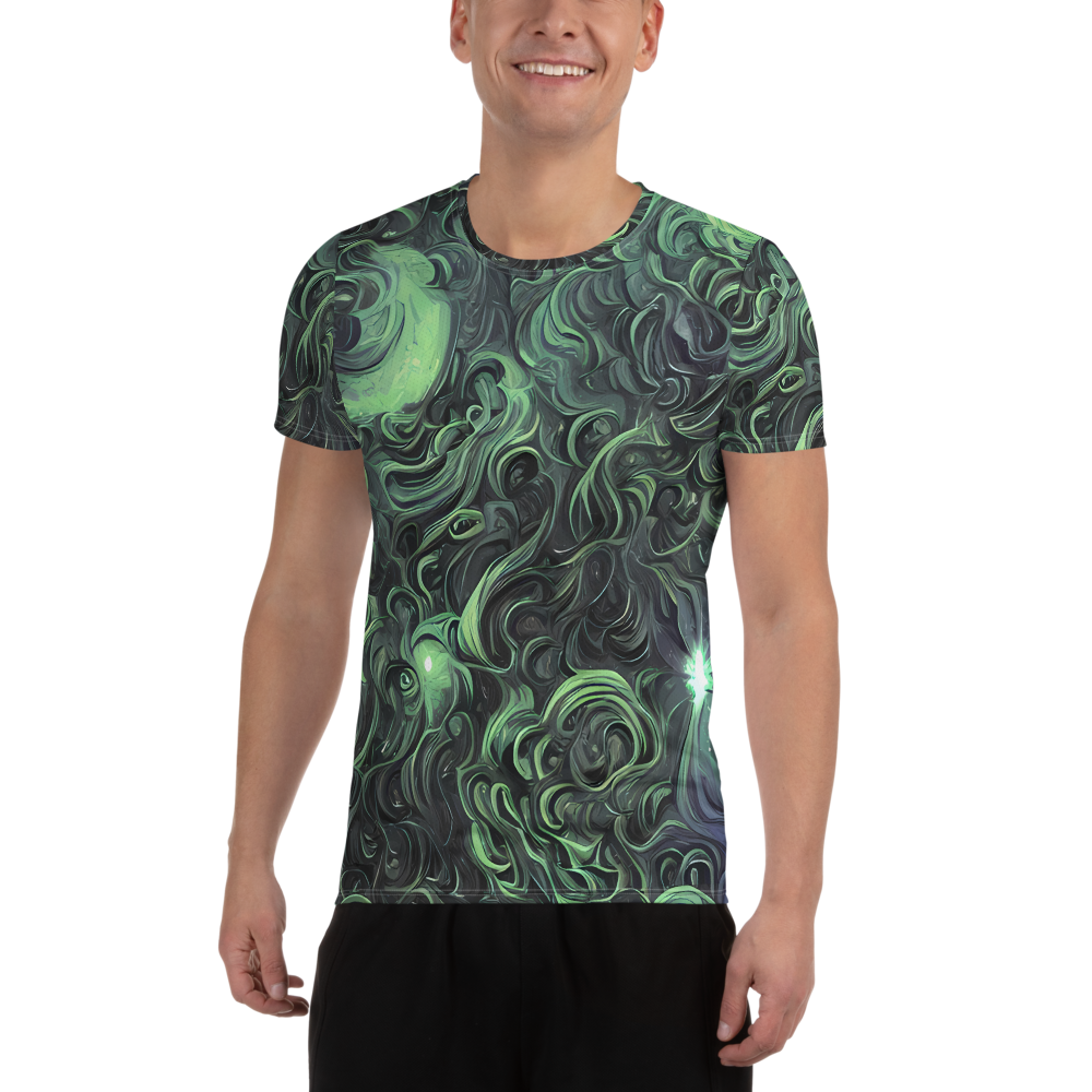 Men's Athletic T-Shirt - Savrasov Swirls