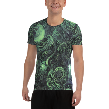 Men's Athletic T-Shirt - Savrasov Swirls