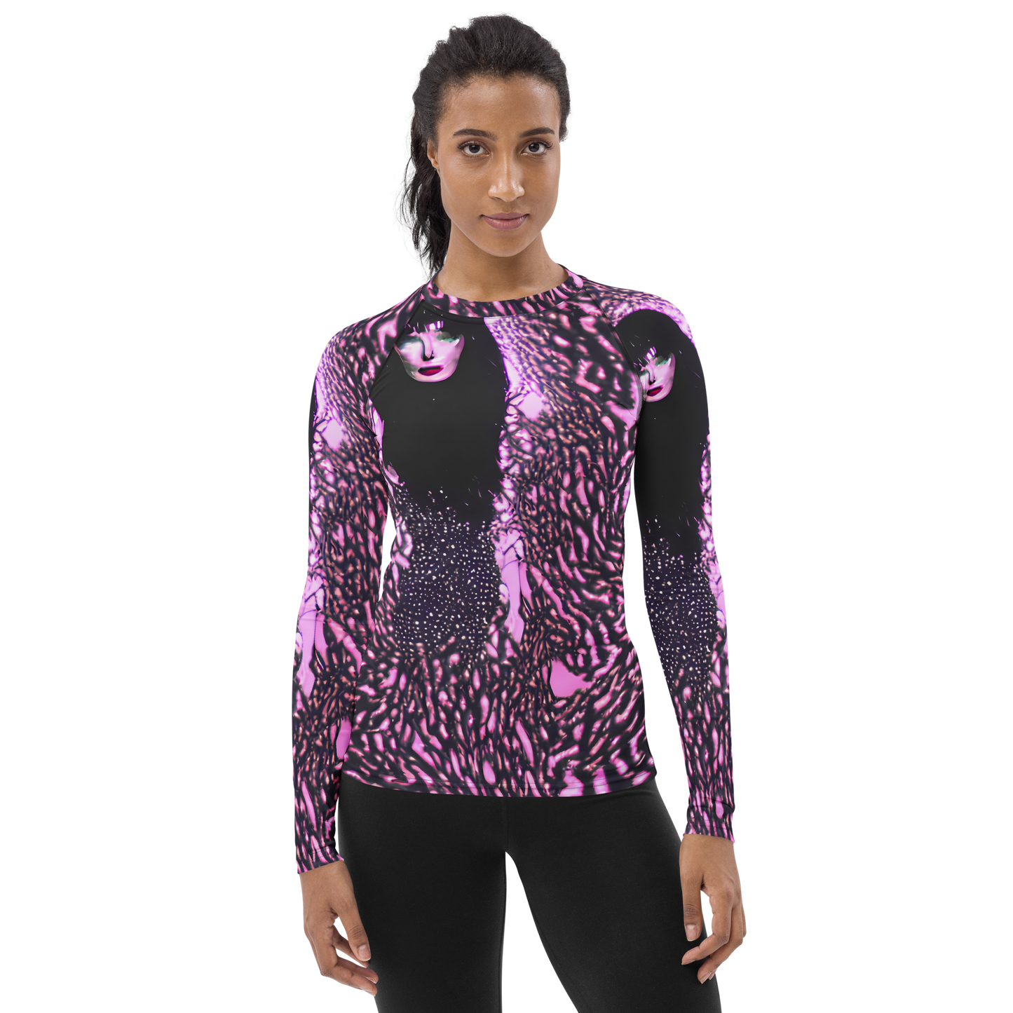 Women's Rash Guard - Meryl's Mystery