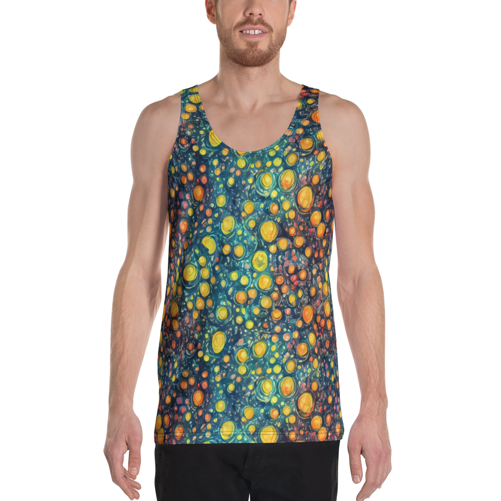 Men's Tank Top - Starry Orbits