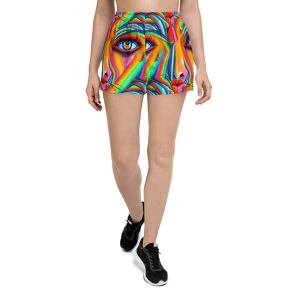 Women’s Athletic Shorts - Kaleidovisions