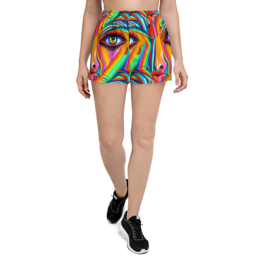 Women’s Athletic Shorts - Kaleidovisions