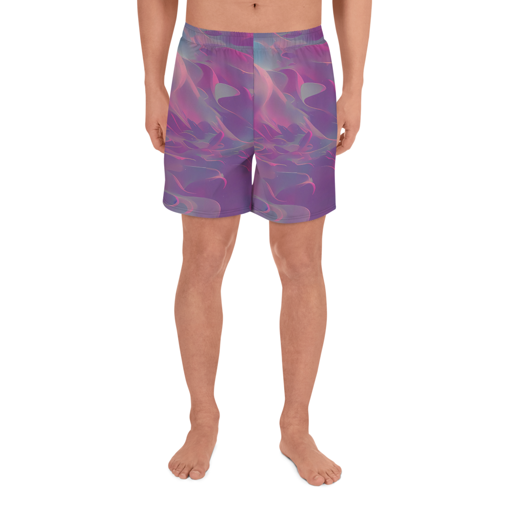 Men's Athletic Shorts - Dreamscape Swirl