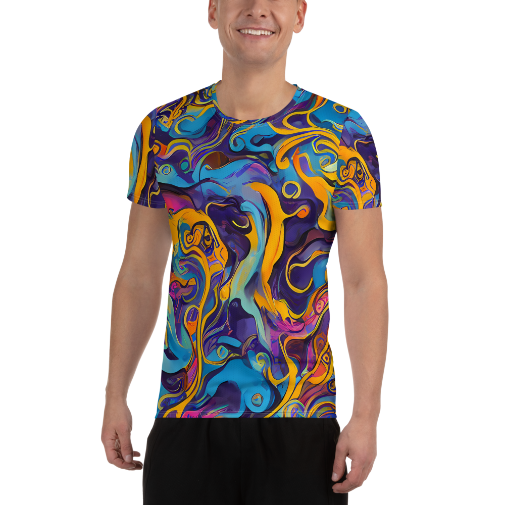 Men's Athletic T-Shirt - Cecily's Whorl