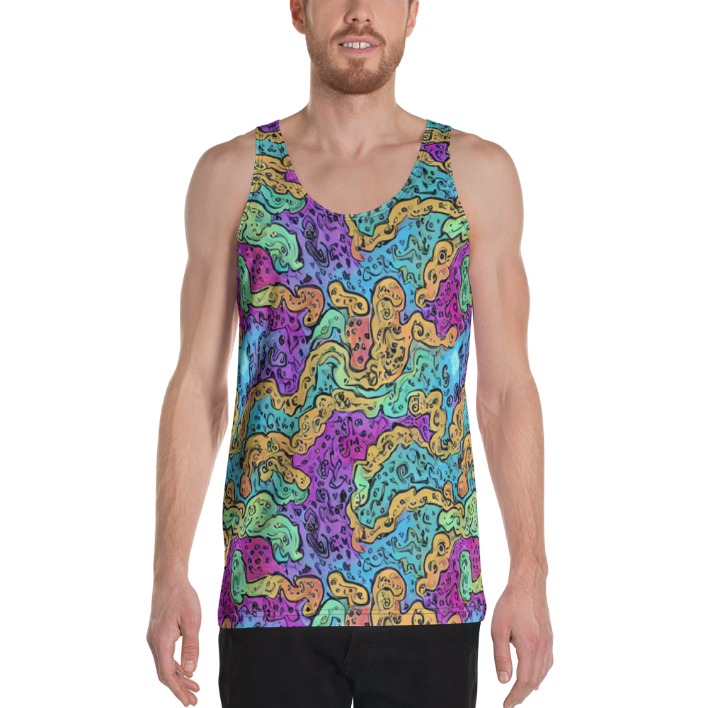 Men's Tank Top - Intergalactic Graffiti