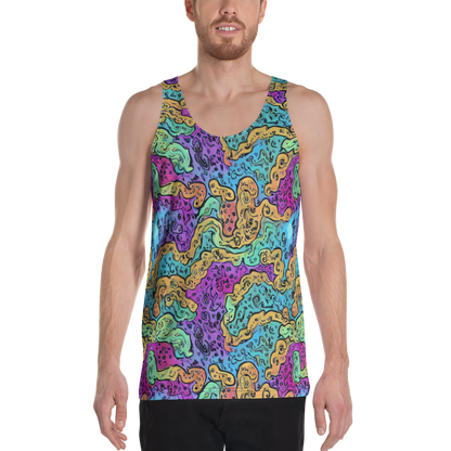 Men's Tank Top - Intergalactic Graffiti