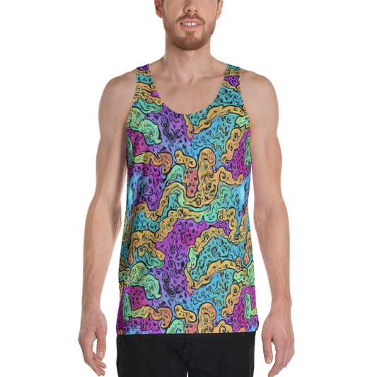 Men's Tank Top - Intergalactic Graffiti