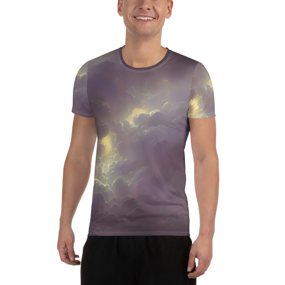 Men's Athletic T-Shirt - Stormy Muse