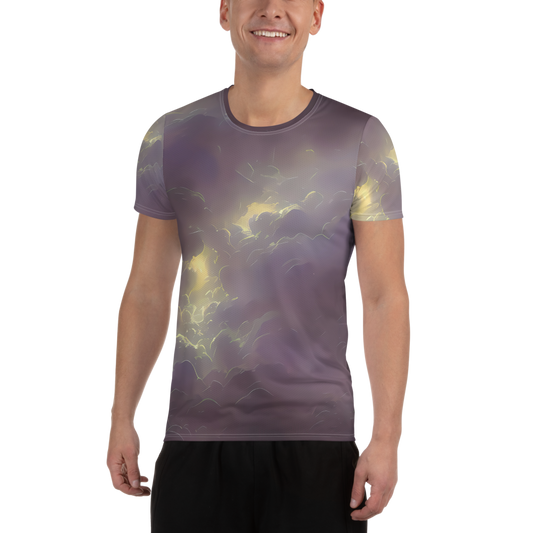 Men's Athletic T-Shirt - Stormy Muse