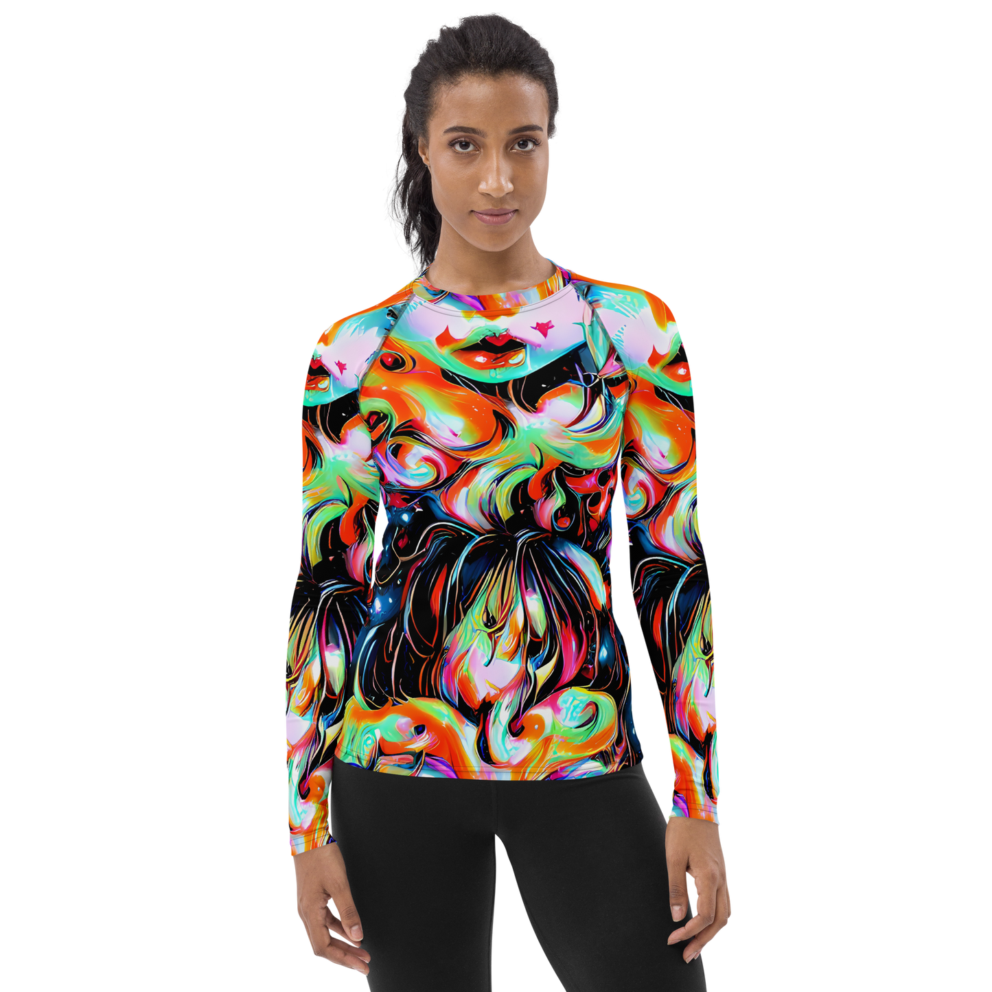 Women's Rash Guard - Viveros Vortex