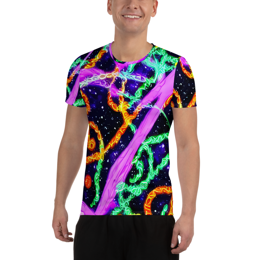 Men's Athletic T-Shirt - Enckell's Nebula