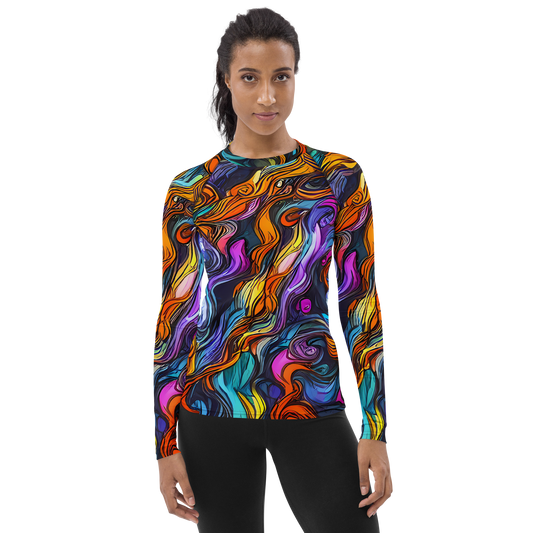 Women's Rash Guard - Guiard's Whirl