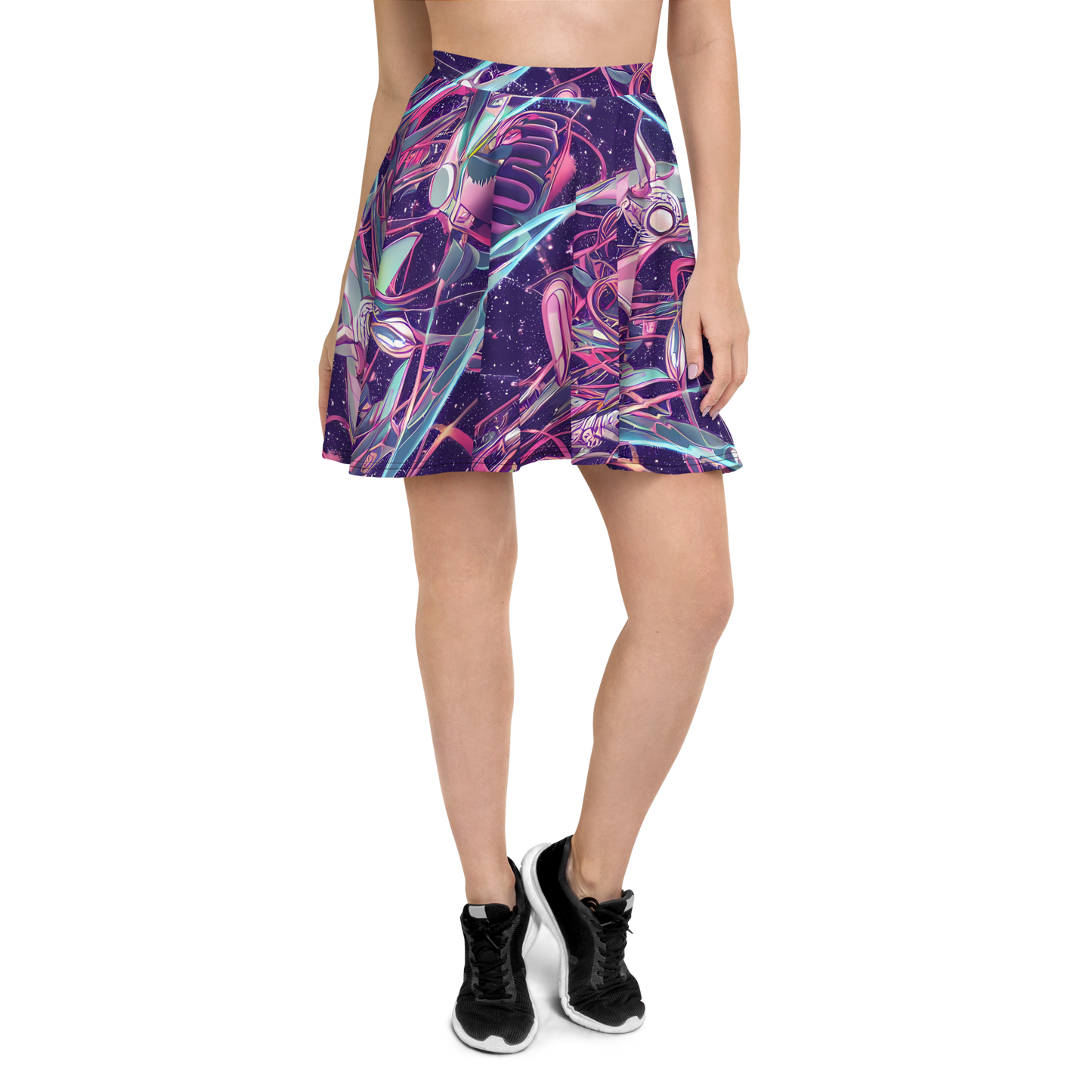 Skater Skirt - Neo-Tokyo Twirl