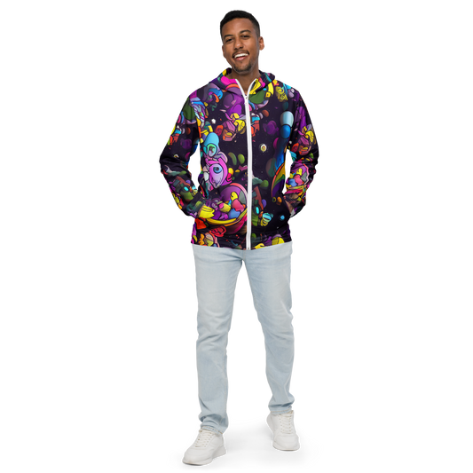 Men's Windbreaker - Galactic Playground