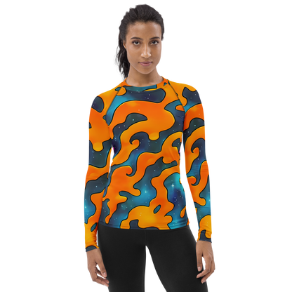 Women's Rash Guard - Criswell Cosmos