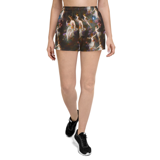 Women’s Athletic Shorts - Winterhalter Whimsy