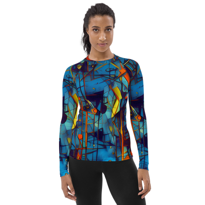 Women's Rash Guard - Abstract Eddy