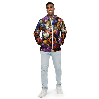 Men's Windbreaker - Blooming Cosmos