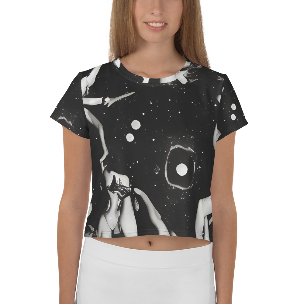 Women's Crop Tee - Galactic Vogue