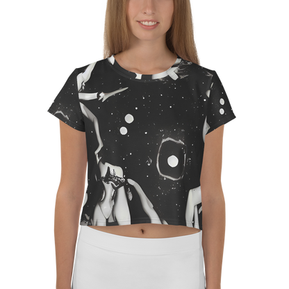 Women's Crop Tee - Galactic Vogue