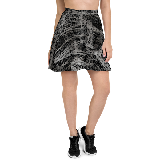 Skater Skirt - Monochrome Mesh