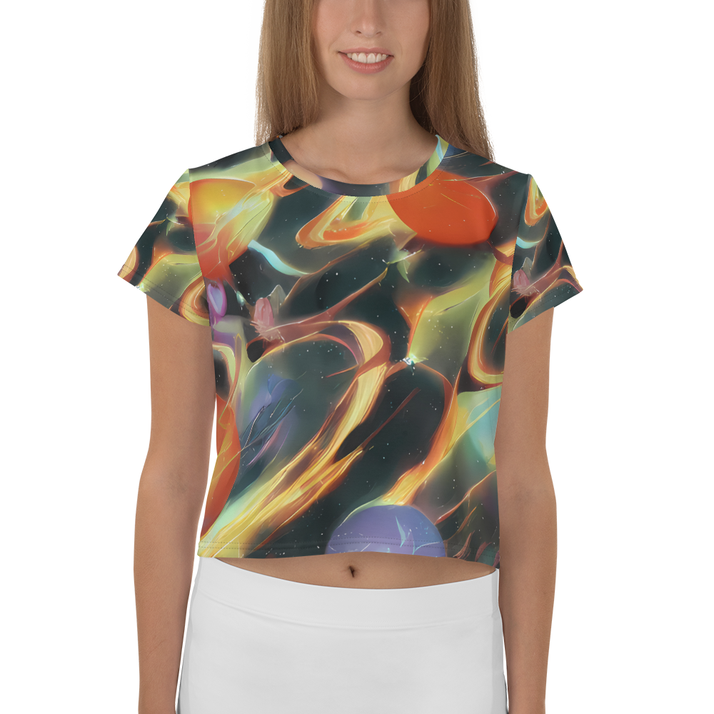 Women's Crop Tee - Fabritius Fantasy