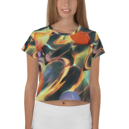 Women's Crop Tee - Fabritius Fantasy