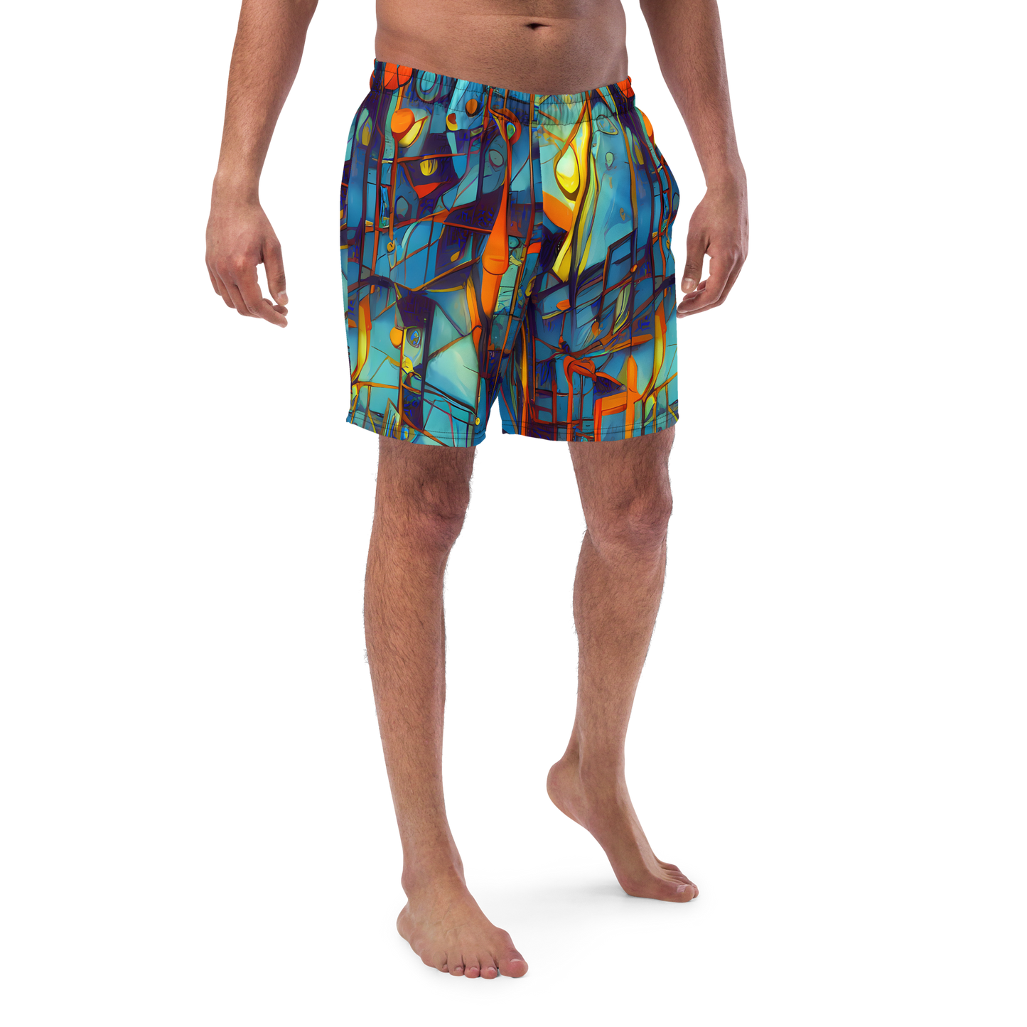 Swim Trunks - Abstract Eddy