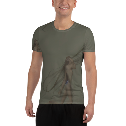Men's Athletic T-Shirt - Valsecchi's Veil