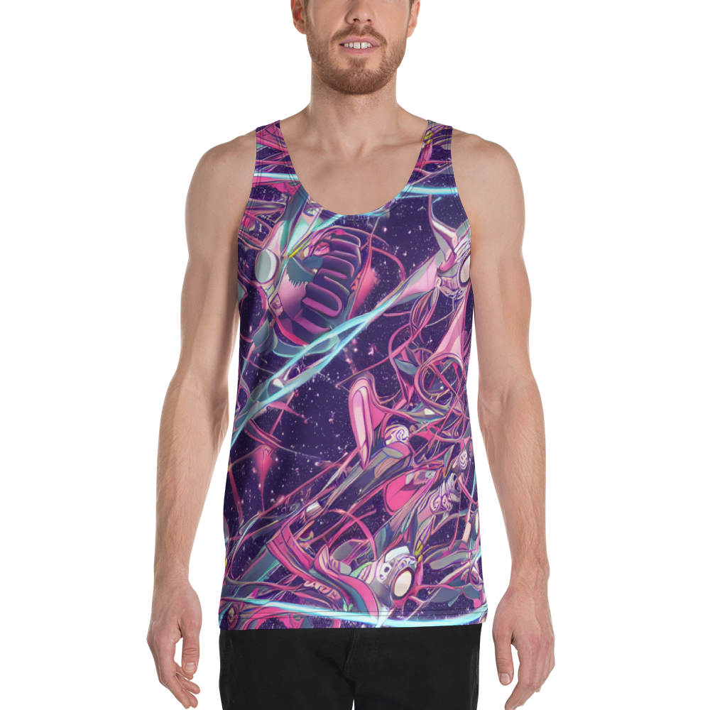 Men's Tank Top - Neo-Tokyo Twirl