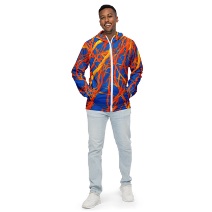 Men's Windbreaker - Vivid Plexus