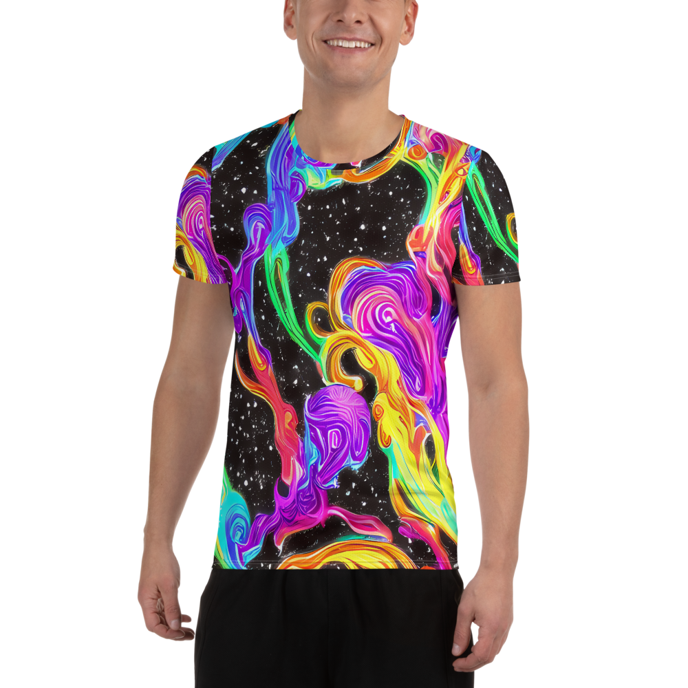 Men's Athletic T-Shirt - Yuan Whirls