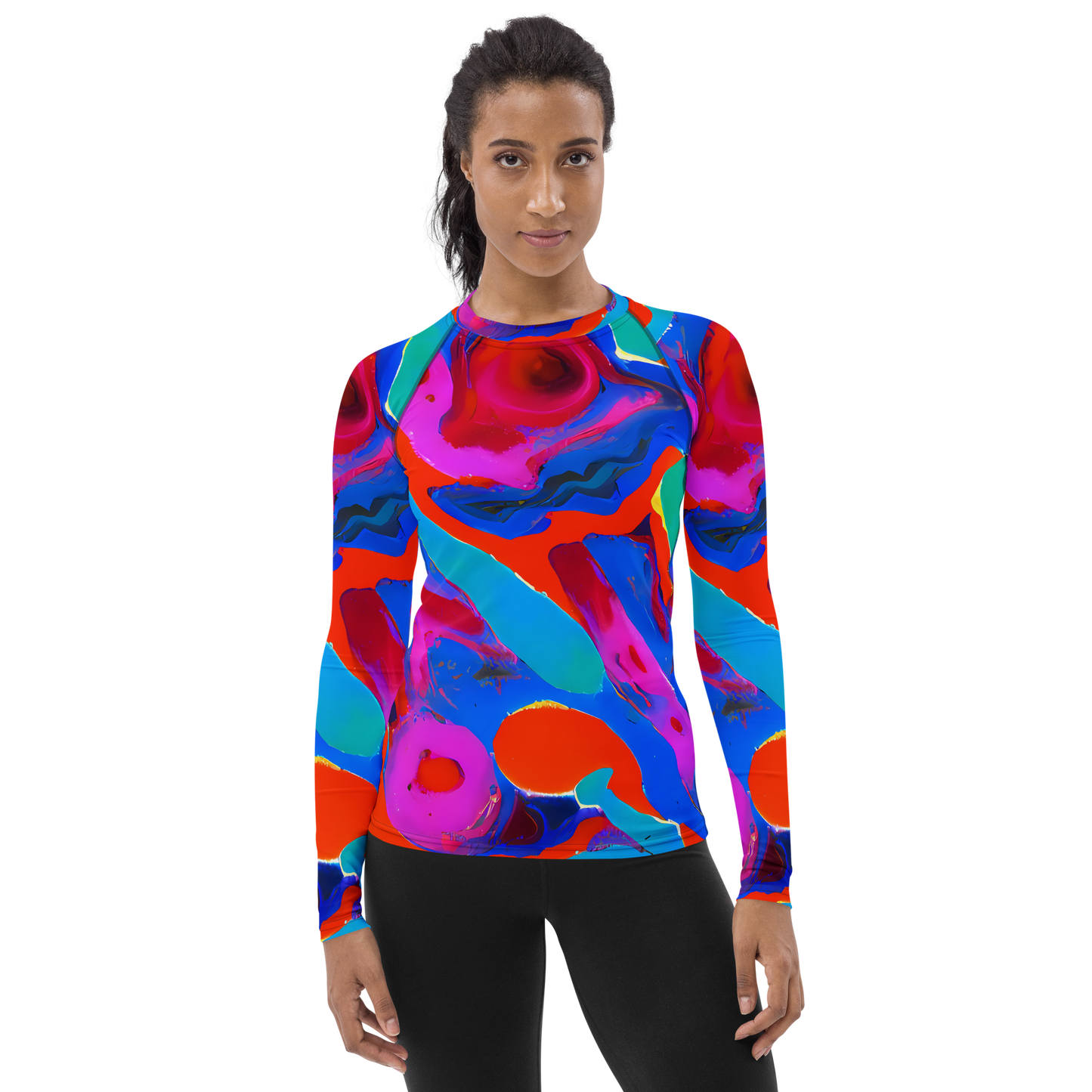 Women's Rash Guard - Irvin Rhapsody