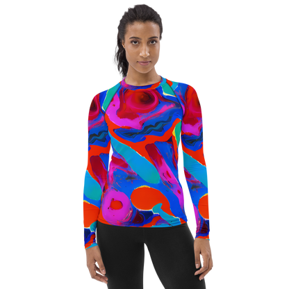 Women's Rash Guard - Irvin Rhapsody