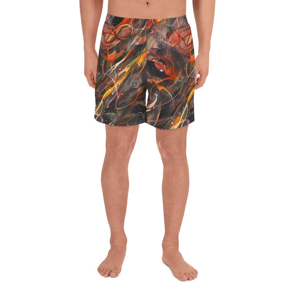 Men's Athletic Shorts - Temporal Vortex