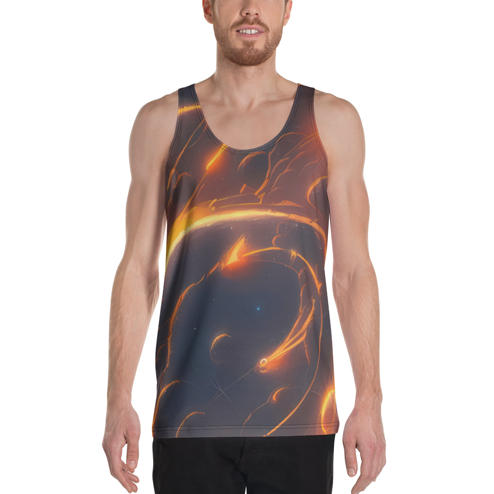 Men's Tank Top - Inferno Spirals