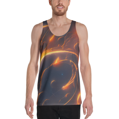 Men's Tank Top - Inferno Spirals