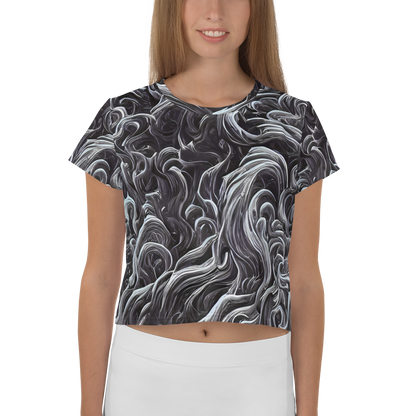 Women's Crop Tee - Savrasov Swirls