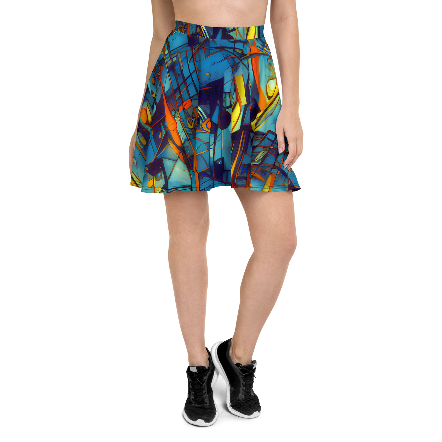 Skater Skirt - Abstract Eddy