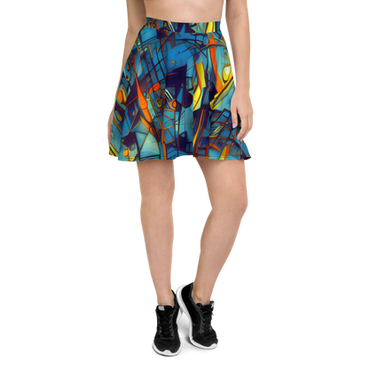 Skater Skirt - Abstract Eddy