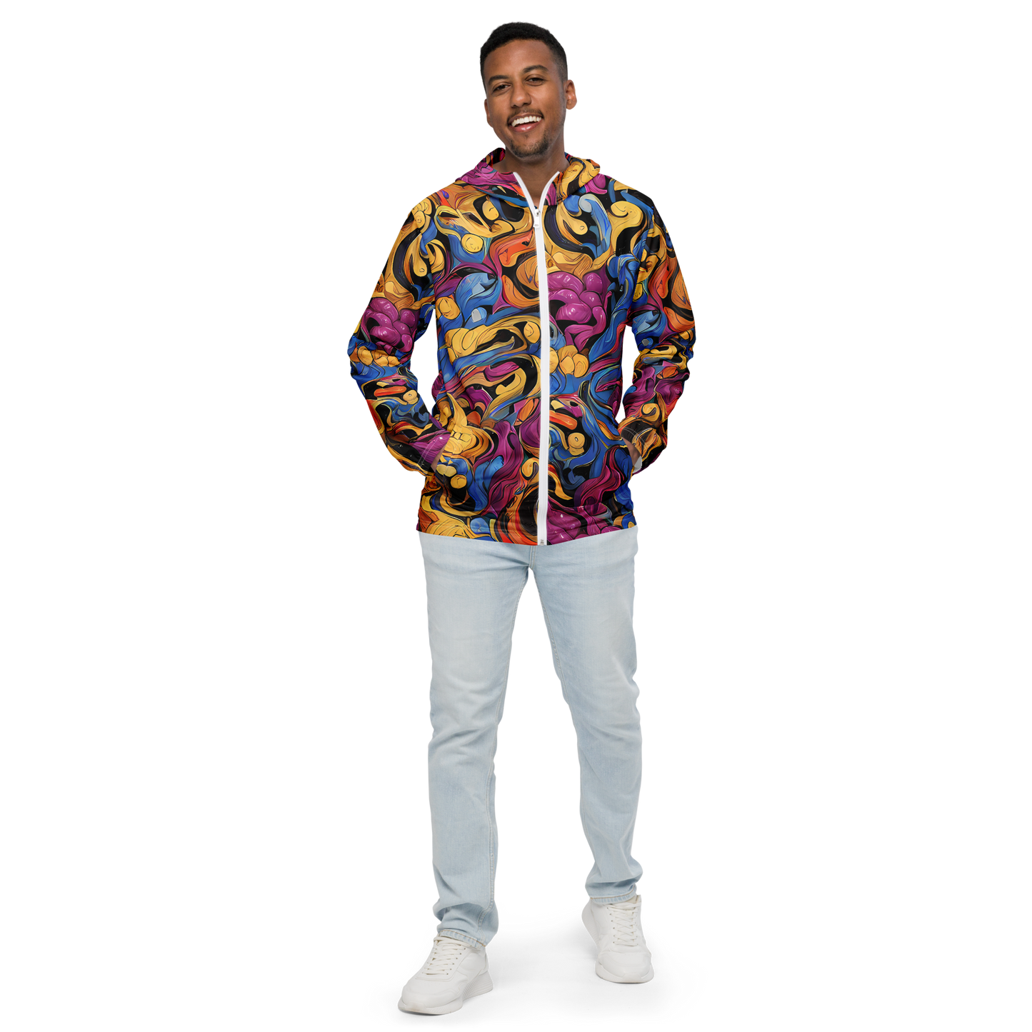 Men's Windbreaker - Bosschaert Whorls